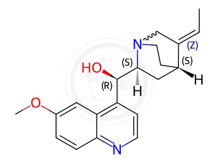 Chemical structure of Quinine Impurity 14