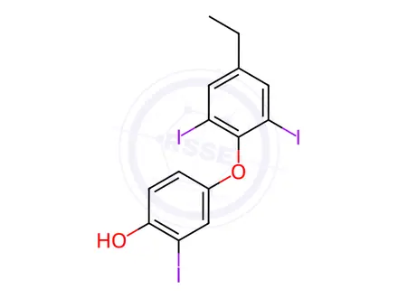 Chemical structure of Levothyroxine Sodium Impurity 59