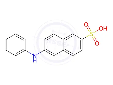 Chemical structure of 2,6-ANS