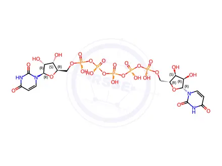 Chemical structure of Diquafosol Impurity 1