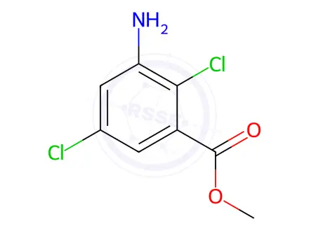 Chemical structure of Chloramben-methyl ester