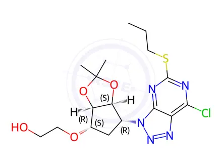 Chemical structure of Ticagrelor Impurity 86