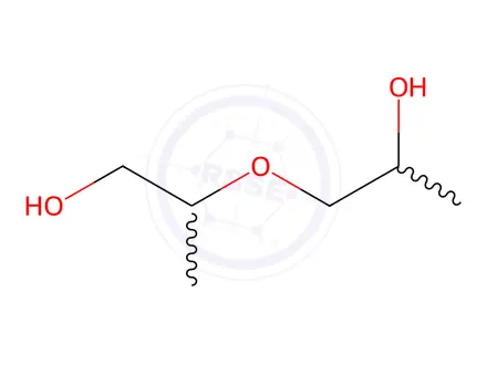 Chemical structure of Poly(propylene glycol)