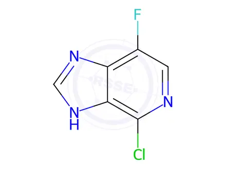 Chemical structure of 4-Chloro-7-fluoro-1H-imidazo[4,5-c]pyridine