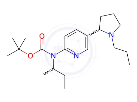 Chemical structure of tert-Butyl sec-butyl(5-(1-propylpyrrolidin-2-yl)pyridin-2-yl)carbamate