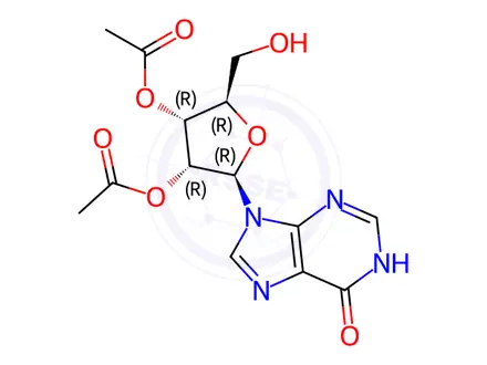 Chemical structure of Adenosine Impurity 134