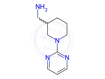 Chemical structure of [1-(pyrimidin-2-yl)piperidin-3-yl]methanamine