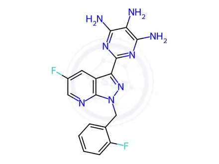 Chemical structure of Vericiguat Impurity 4