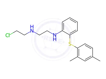 Chemical structure of Vortioxetine Hydrobromide Impurity 29 Hydrochloride
