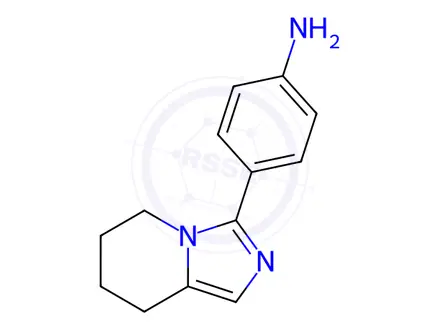 Chemical structure of 4-(5,6,7,8-tetrahydroimidazo[1,5-a]pyridin-3-yl)aniline