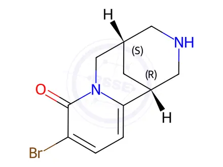 Chemical structure of Cytisine Impurity 4