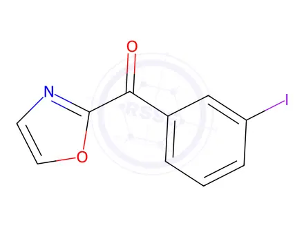 Chemical structure of (3-Iodophenyl)(oxazol-2-yl)methanone