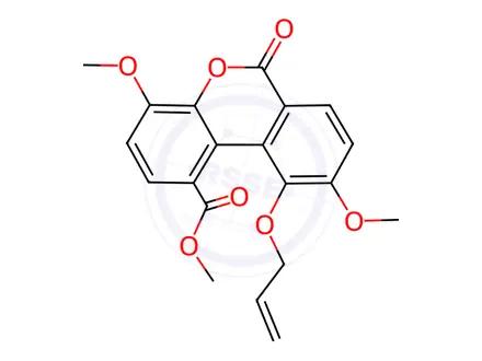 Chemical structure of P-Fluoro Prasugrel Thiolactone
