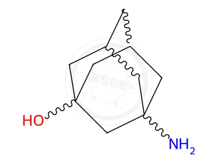 Chemical structure of Vildagliptin Impurity 33