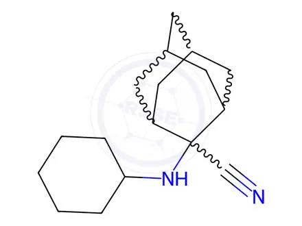 Chemical structure of Adamantane Impurity 39