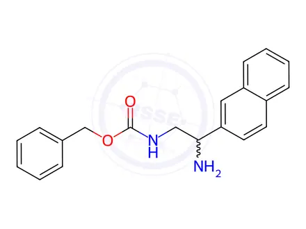 Chemical structure of Benzyl N-[2-Amino-2-(naphthalen-2-yl)ethyl]carbamate