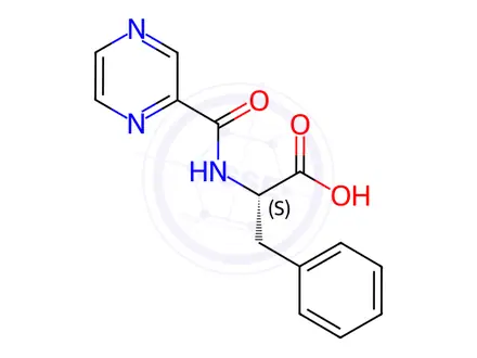Chemical structure of Bortezomib Impurity D