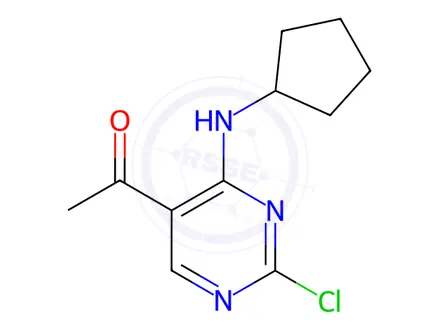 Chemical structure of Palbociclib Impurity 18