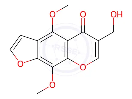 Chemical structure of Khellin Impurity 102