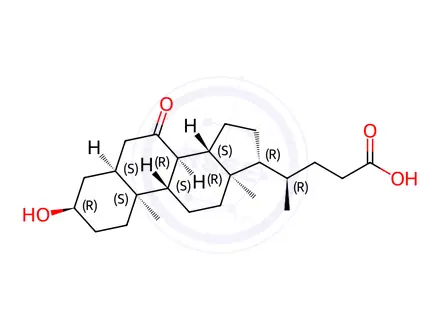 Chemical structure of Obeticholic Acid Impurity I