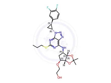Chemical structure of Ticagrelor Related Compound 12