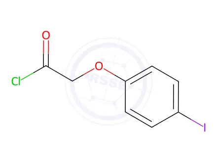 Chemical structure of (4-Iodophenoxy)-acetyl Chloride