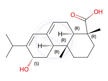 Chemical structure of Abietic Acid Impurity 16