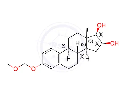 Chemical structure of Estriol Impurity 10