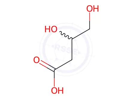 Chemical structure of Malic Acid Impurity 4