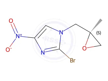 Chemical structure of Delamanid Impurity 11