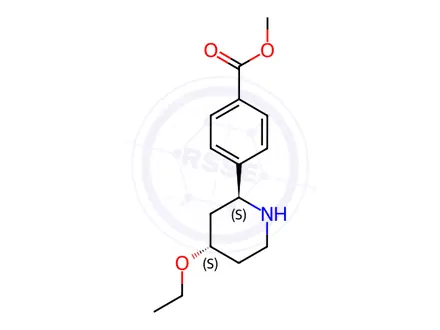 Chemical structure of Iptacopan Hydrochloride Impurity 2