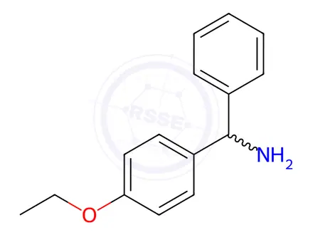Chemical structure of (4-Ethoxyphenyl)(phenyl)methanamine Hydrochloride