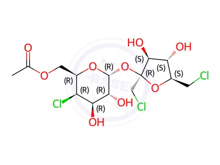 Chemical structure of Sucralose Impurity 1 (Sucralose EP Impurity A)