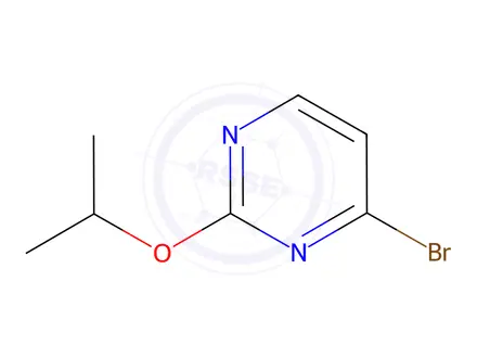 Chemical structure of 4-Bromo-2-isopropoxypyrimidine