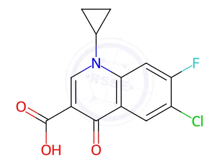 Chemical structure of Enrofloxacin Impurity 3