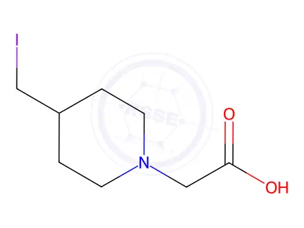 Chemical structure of (3-Bromomethyl-pyrrolidin-1-yl)-acetic acid