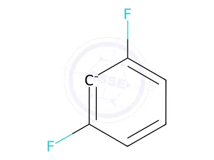 Chemical structure of 1,3-difluorophenyl magnesium bromide