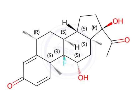 Chemical structure of Fluorometholone Impurity 13