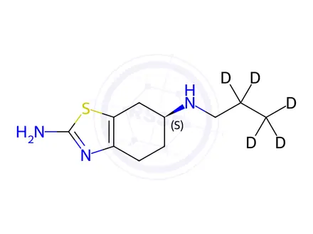 Chemical structure of Pramipexole-d5