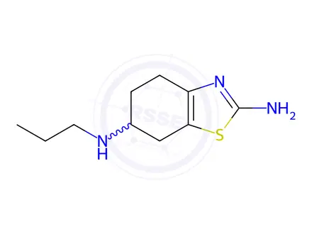 Chemical structure of Pramipexole 2HCL