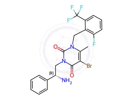 Chemical structure of Elagolix Impurity 25