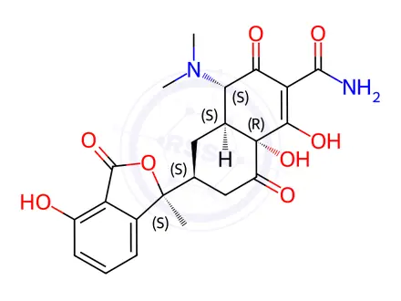 Chemical structure of Tetracycline Impurity 19