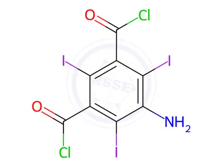 Chemical structure of Iopromide Impurity 4