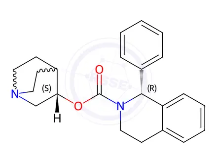 Chemical structure of Solifenacin Succinate-Impurity F (Succinate Salt)