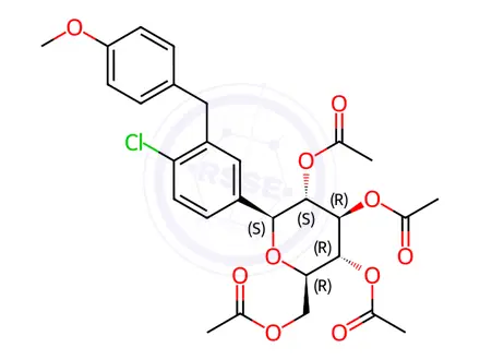Chemical structure of Dapagliflozin Impurity 31