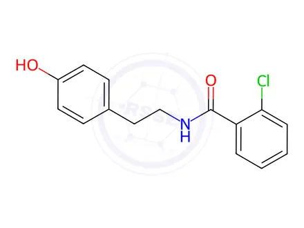 Chemical structure of Bezafibrate Impurity 8