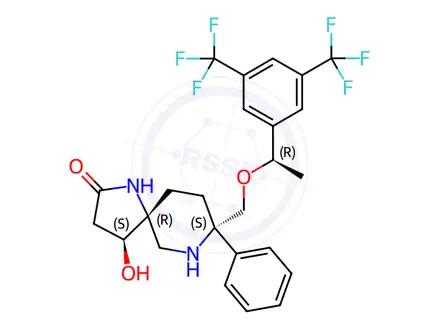 Chemical structure of Rolapitant Impurity 23 (SCH-720881)