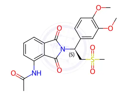 Chemical structure of Apremilast Impurity 19