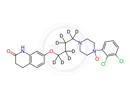 Chemical structure of Aripiprazole-d8 N4-Oxide