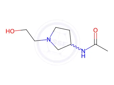 Chemical structure of N-(1-(2-Hydroxyethyl)pyrrolidin-3-yl)acetamide